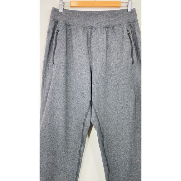Mens Lululemon Anti-Gravity Sweatpants Large Dark Gray Charcoal Drawstring Mens - Picture 2 of 13